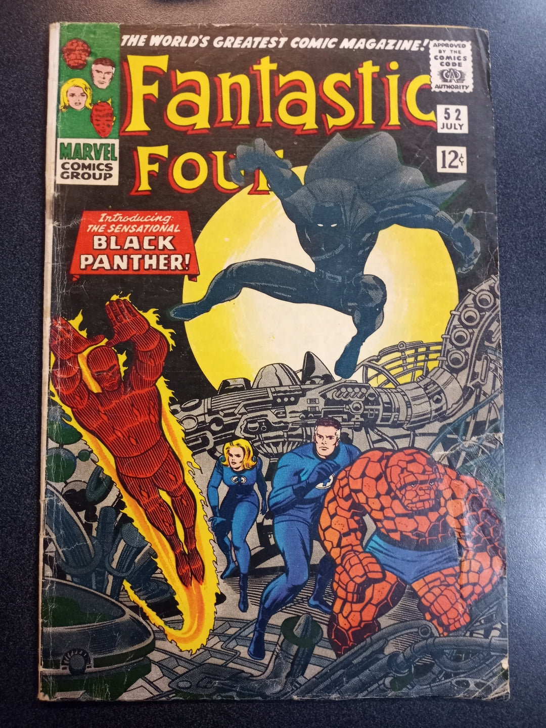 Fantastic Four #52 G First appearance of Black Panther