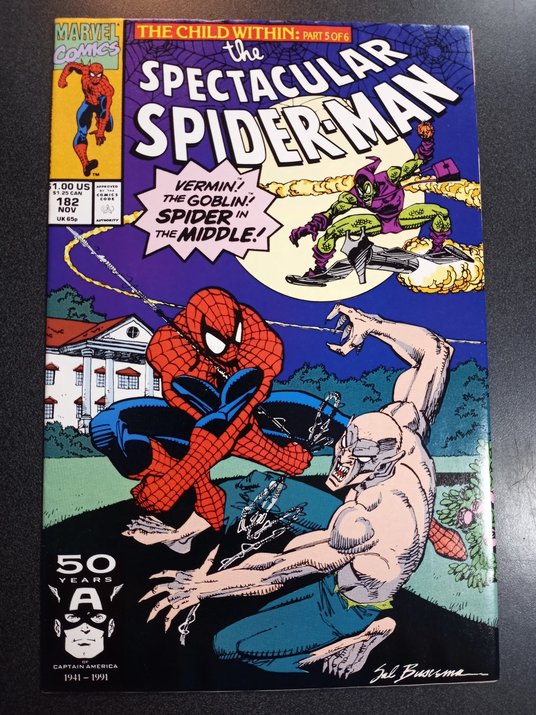 Spectacular Spider-Man #182 VF/NM