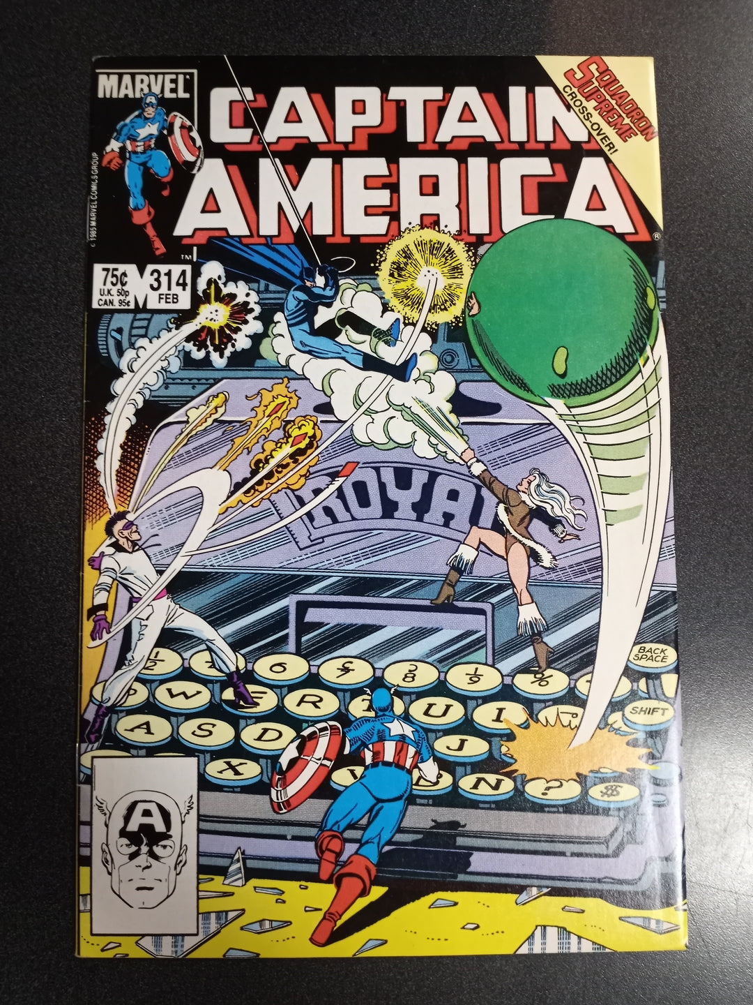 Captain America #314 VF/NM