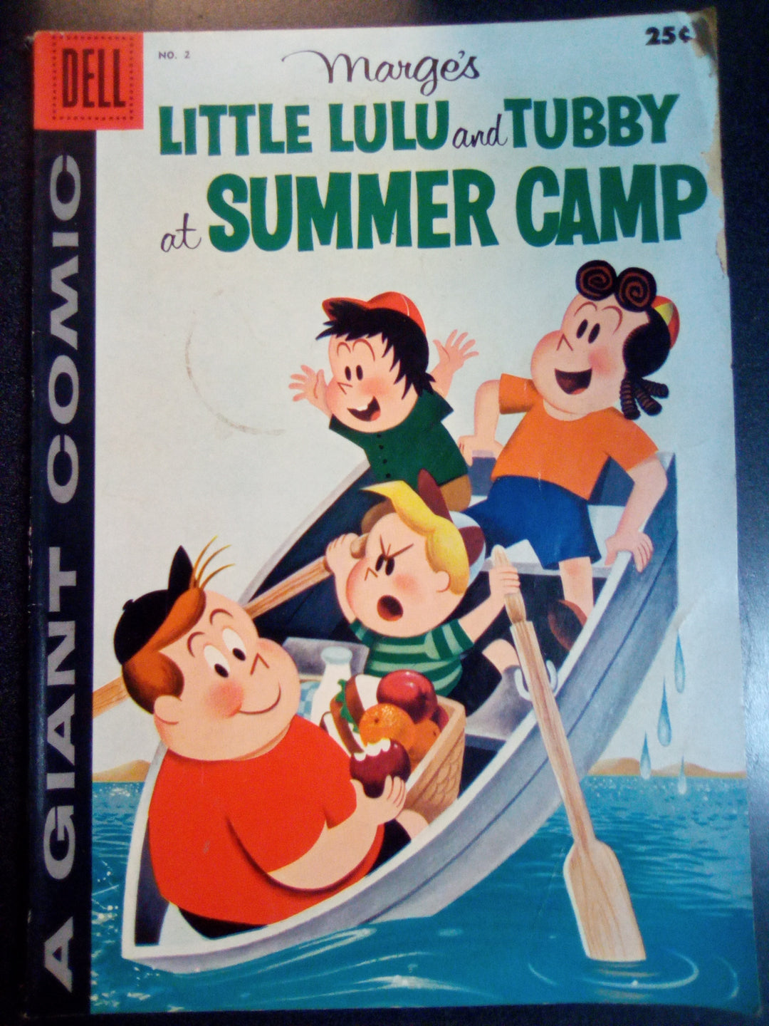 Little Lulu and Tubby at Summer Camp #2 (Dell, 1958) VG/FN