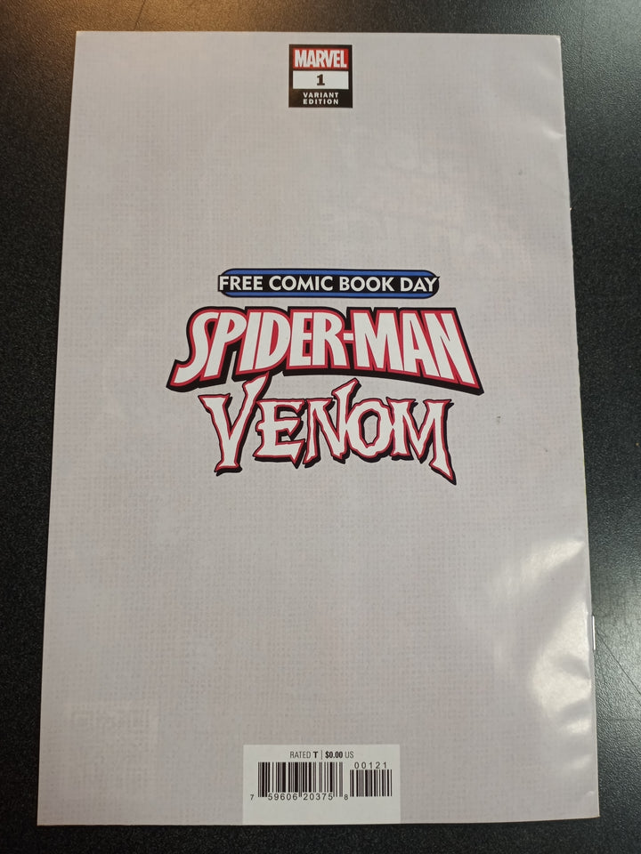 FCBD Spider-Man Venom 2022 Jonboy Virgin Variant