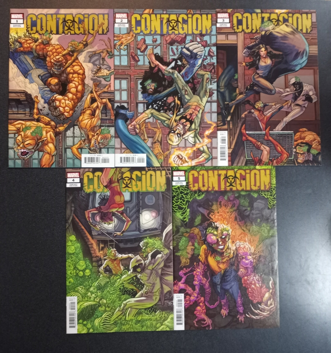 Contagion #1 - 5 Connecting Variant Set NM