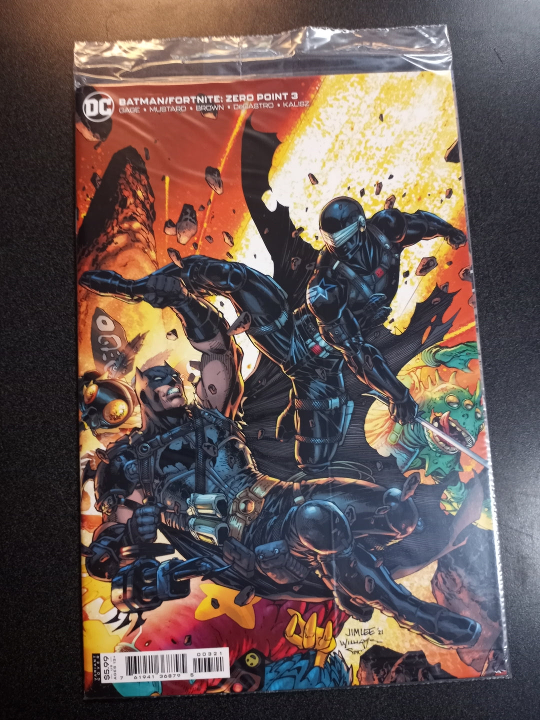 Batman Fortnite Zeropoint #3 Cover B (Sealed)