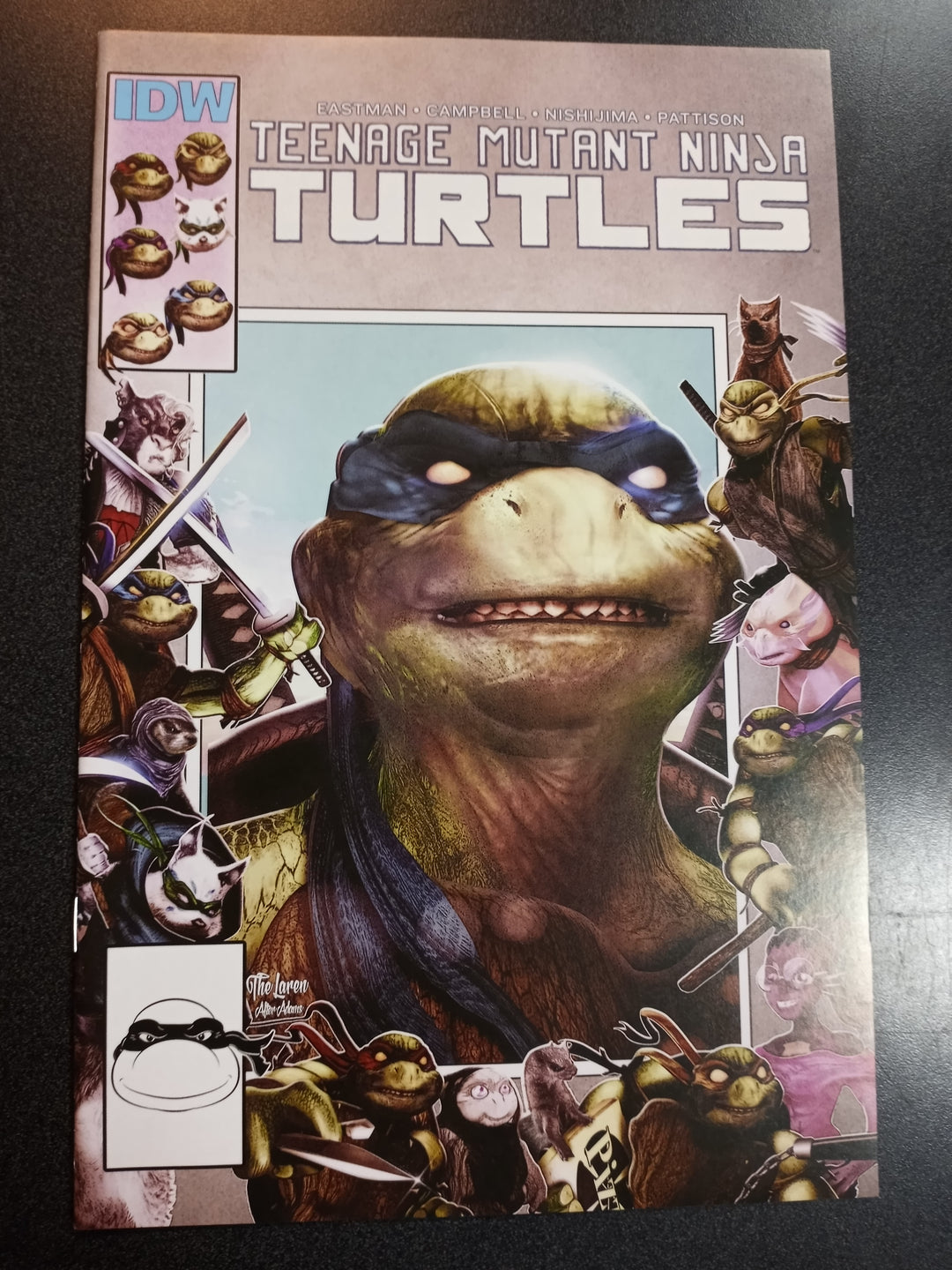 Teenage Mutant Ninja Turtles #111 Hal Laren Trade Dress Variant