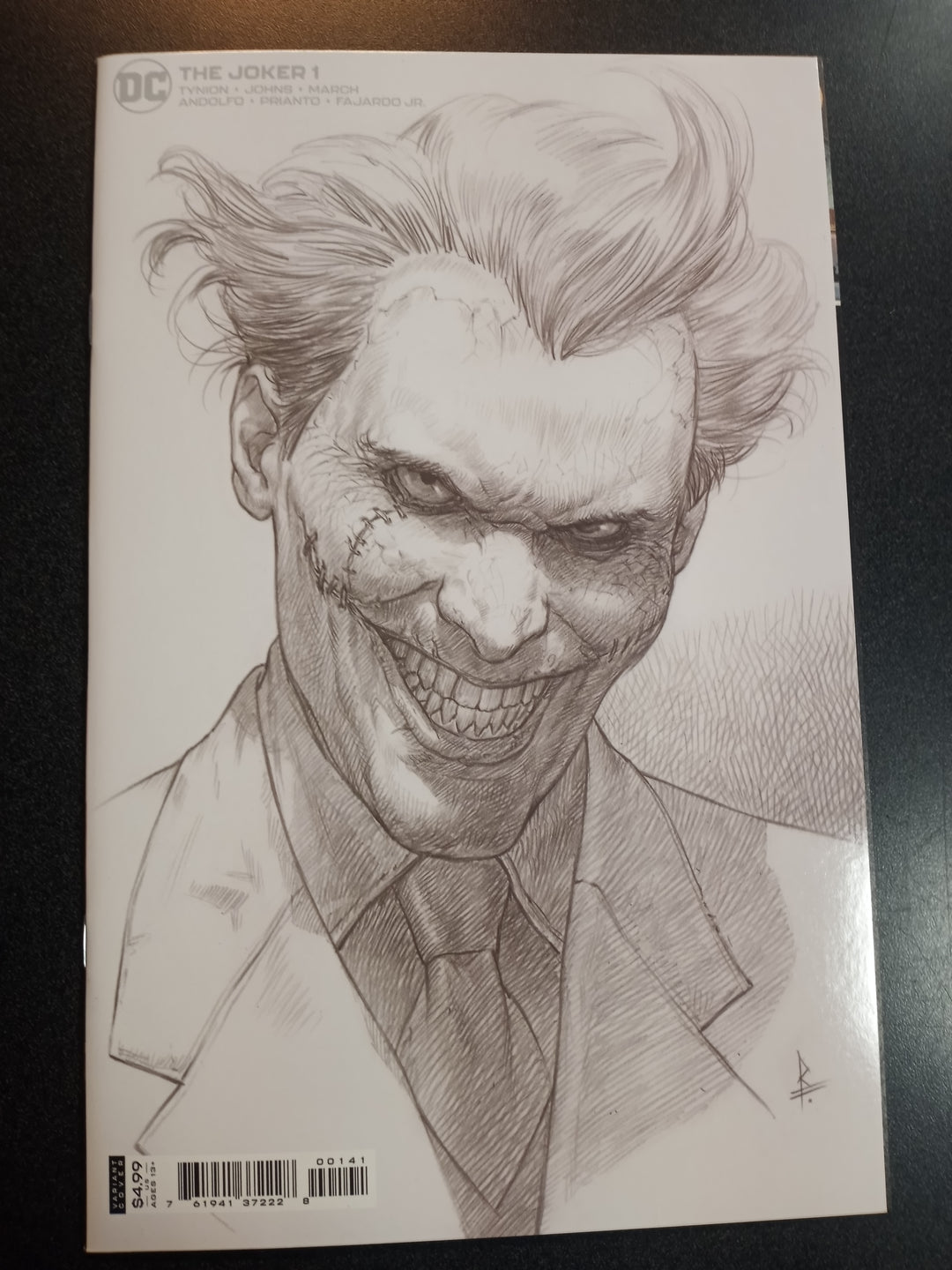 The Joker #1 1:25 Riccardo Federici Sketch Variant