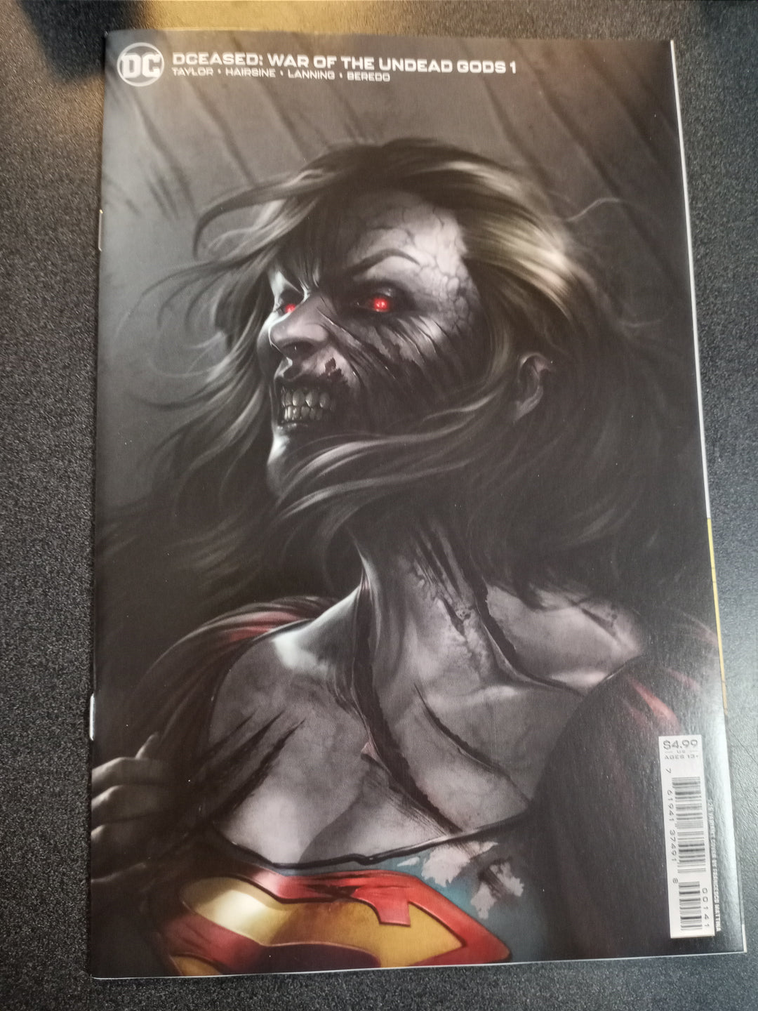 Dceased War Of The Undead Gods #1 (Of 8) Cover E 1 in 25 Francesco Mattina Card Stock Variant