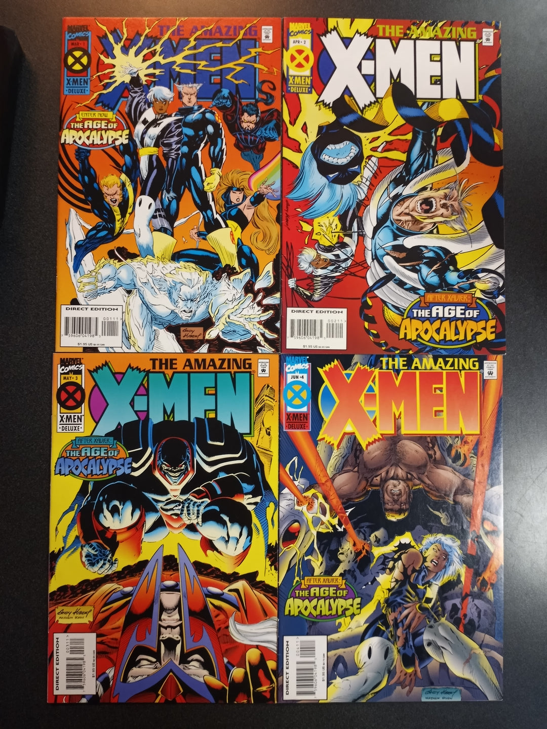 Amazing X-Men #1 - 4 Set VF/NM (Age of Apocalypse)
