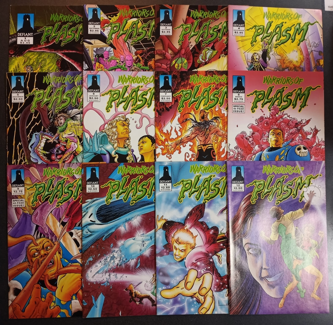 Warriors of Plasm #1 - 12 VF/NM Set