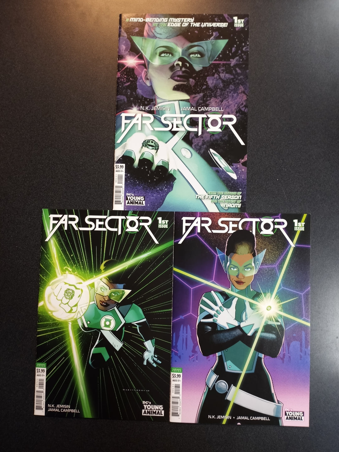 Far Sector #1 Cover A+B+C Variant Set NM