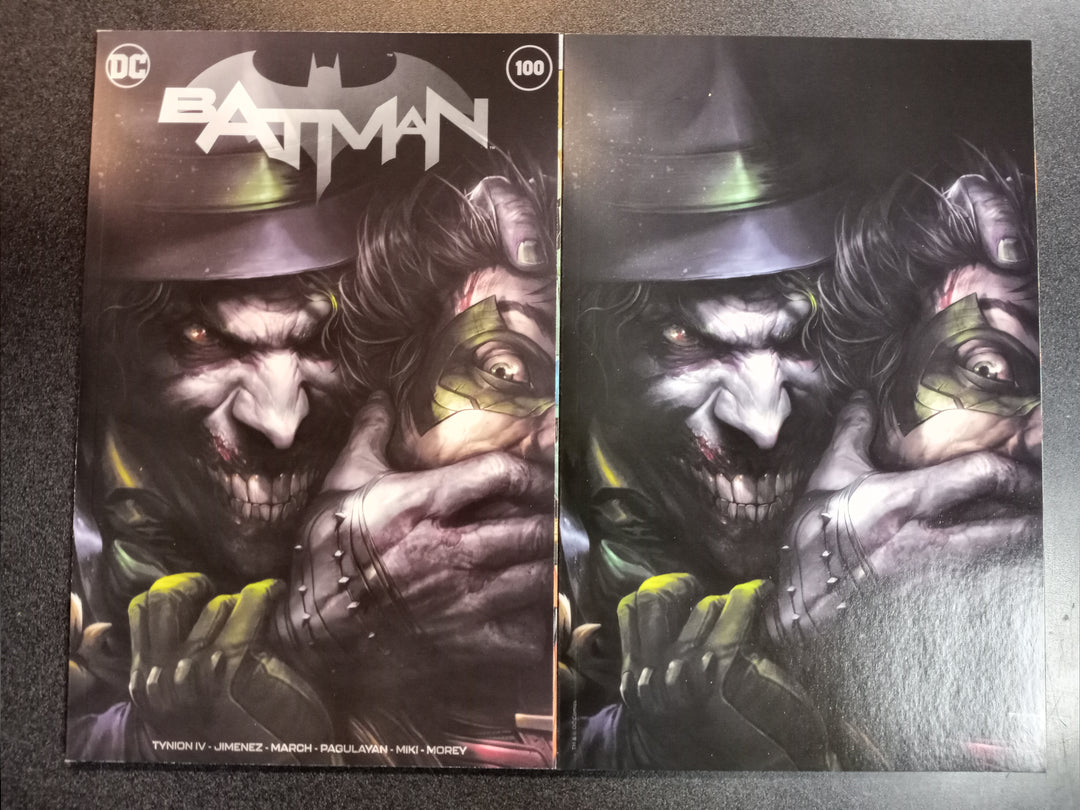 Batman #100 Mattina Trade Dress + Virgin Art Variant Set