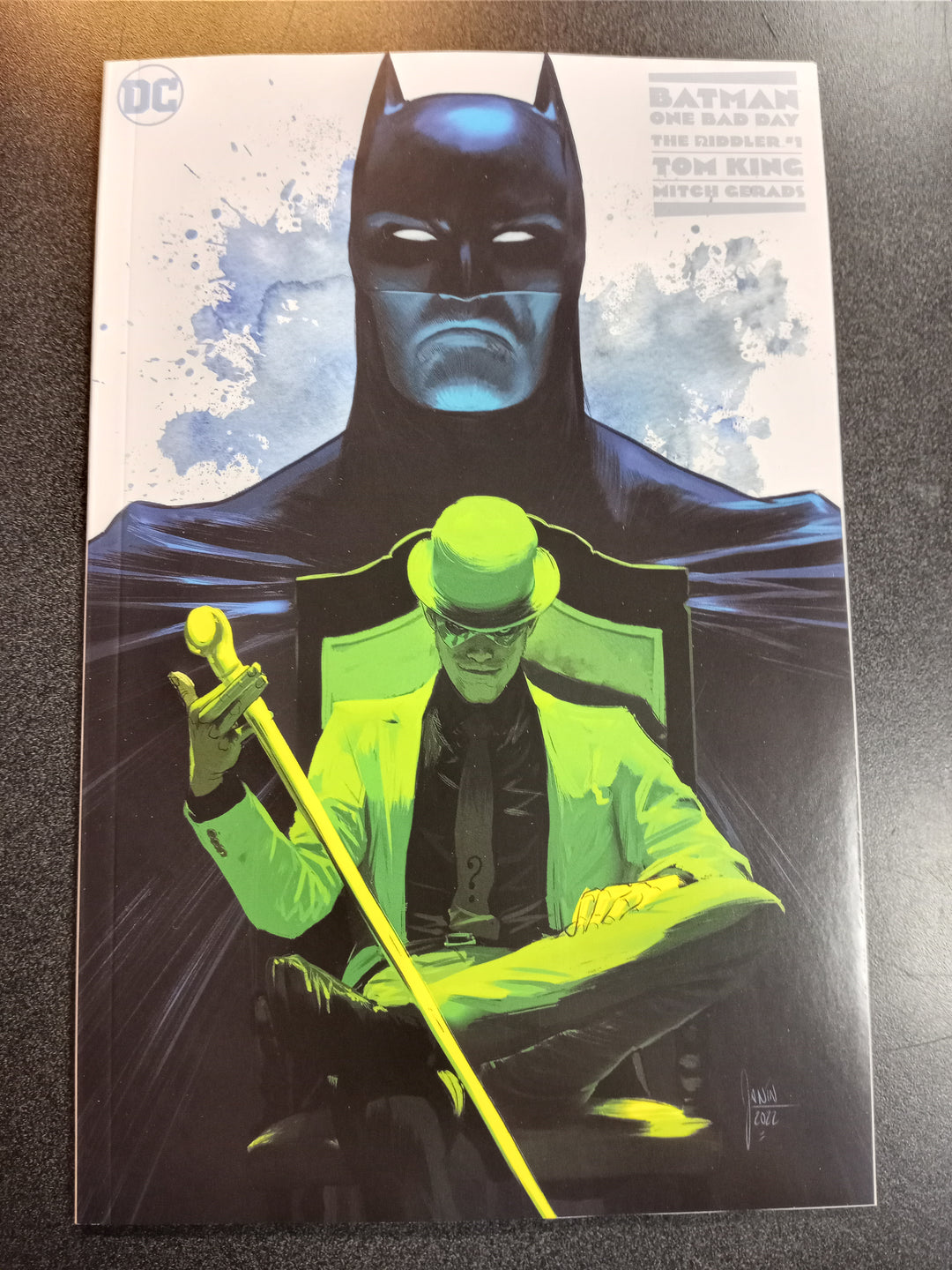 Batman One Bad Day The Riddler #1 (One Shot) Cover D 1 in 50 Mikel Janin Variant