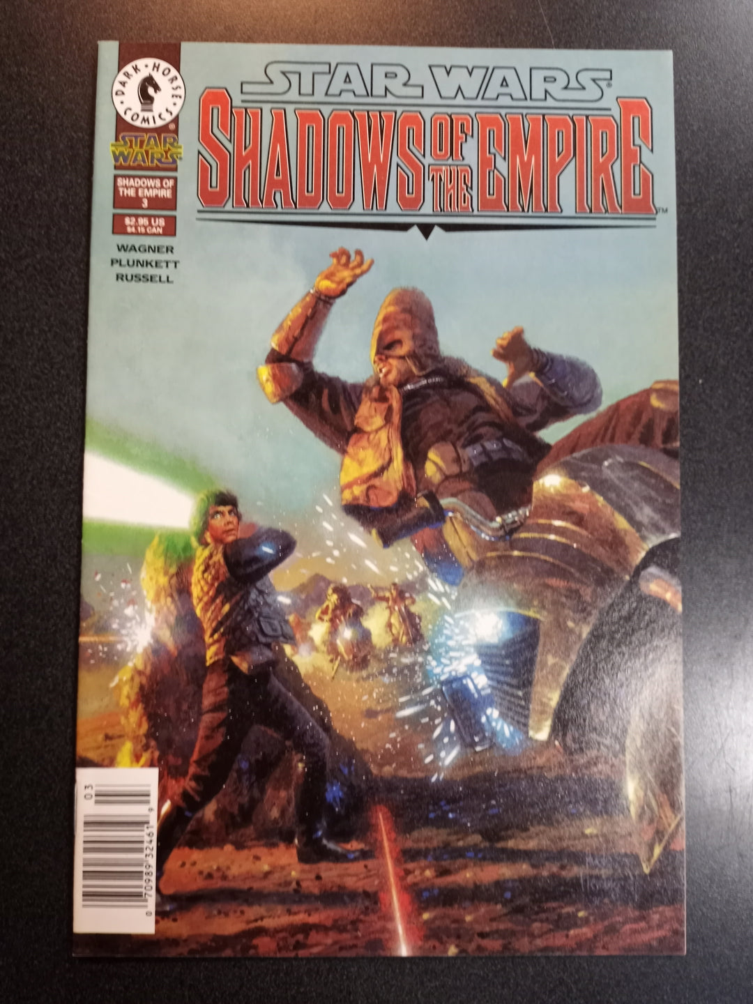 Star Wars Shadows of the Empire #3 (Newsstand) NM First appearance of 4-Lom