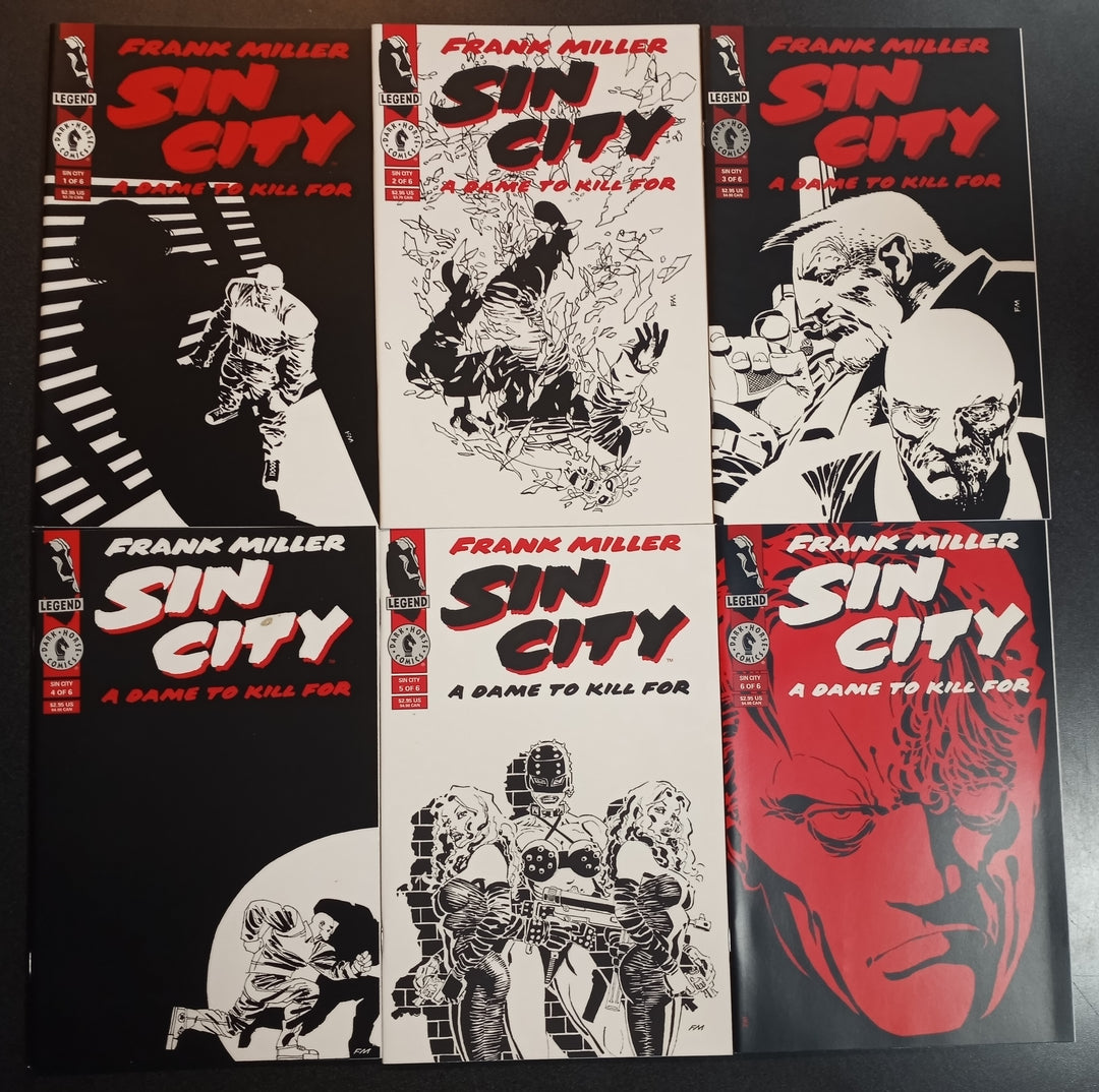 Sin City A Dame to Kill For #1 - 6 Set VF/NM