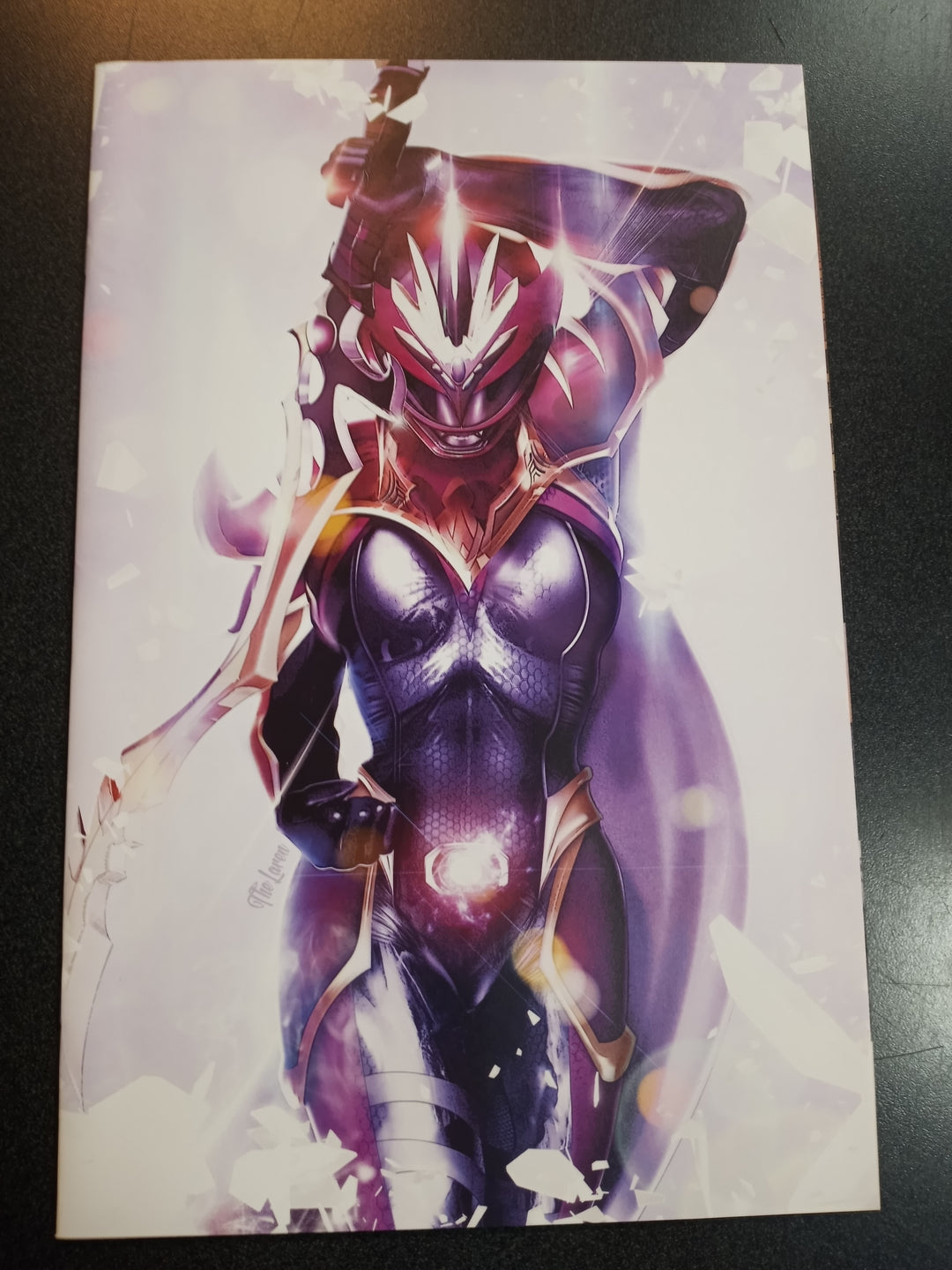 Power Rangers Drakkon New Dawn #2 Hal Laren Virgin Variant with COA