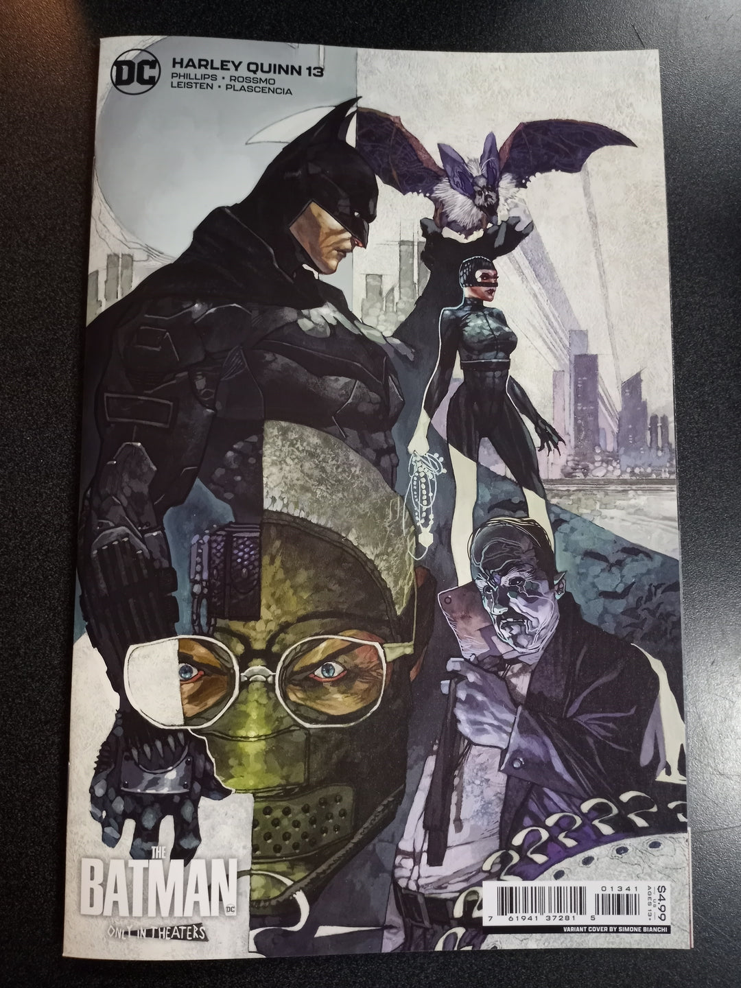 Harley Quinn #13 Cover C Simone Bianchi The Batman Card Stock Variant