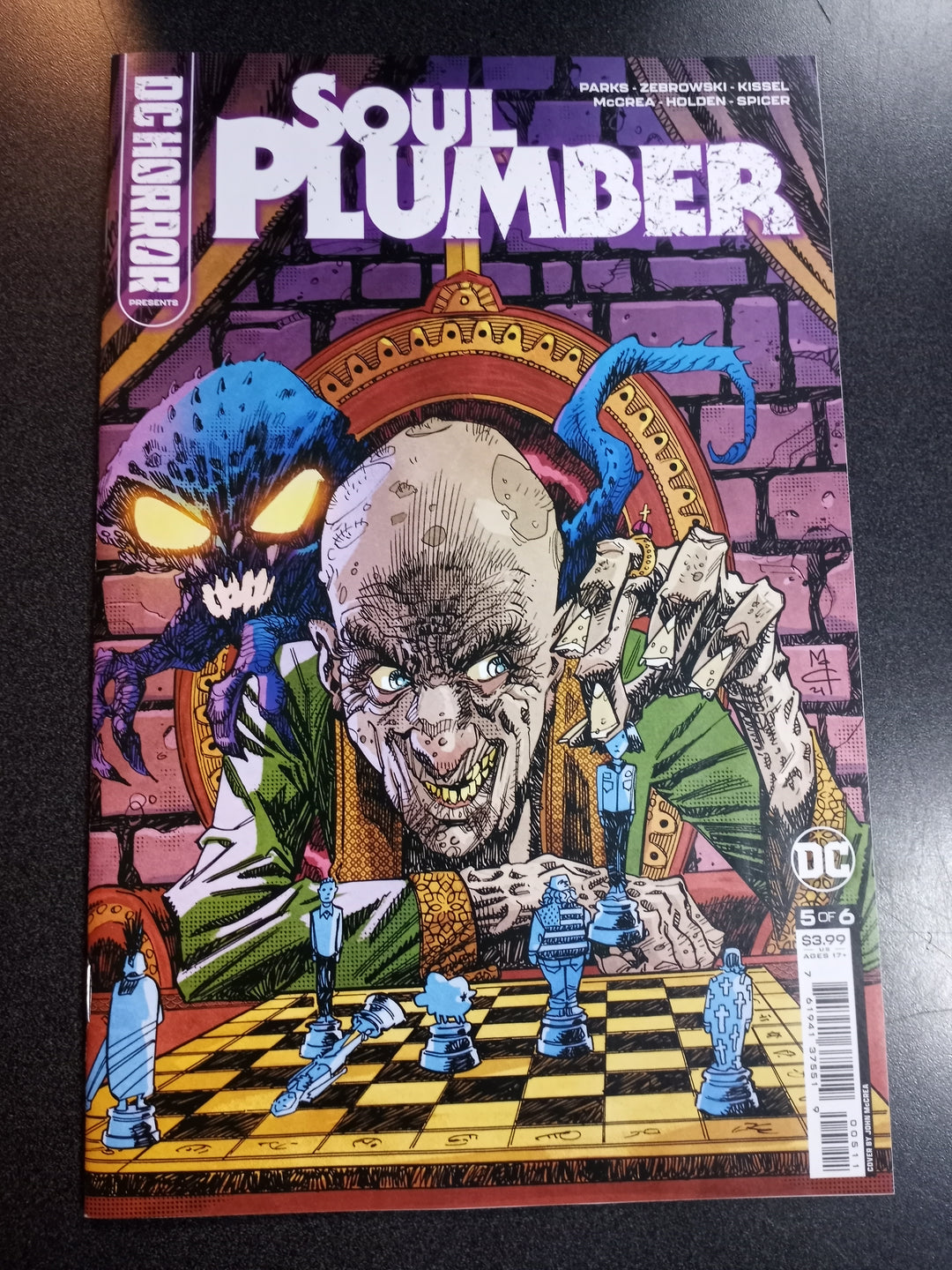 DC Horror Presents Soul Plumber #5 (Of 6) Cover A John Mccrea