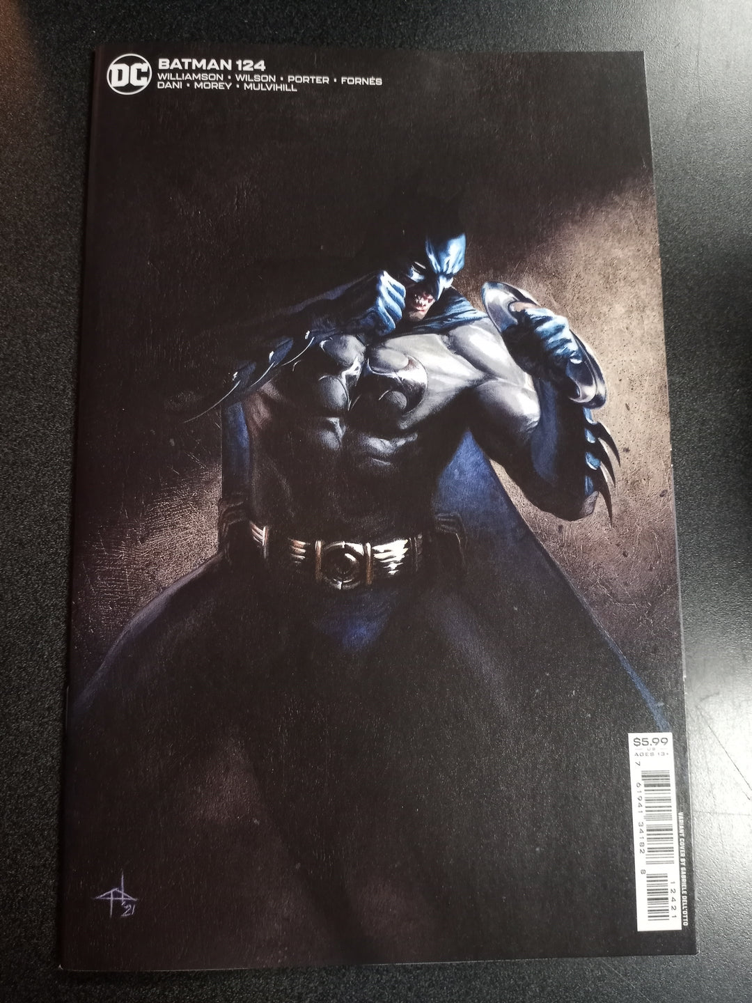 Batman #124 Cover B Gabriele Dell Otto Card Stock Variant