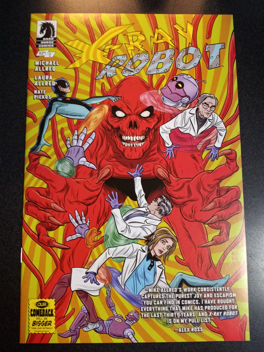 X-Ray Robot #2 (Of 4) Cover A Allred