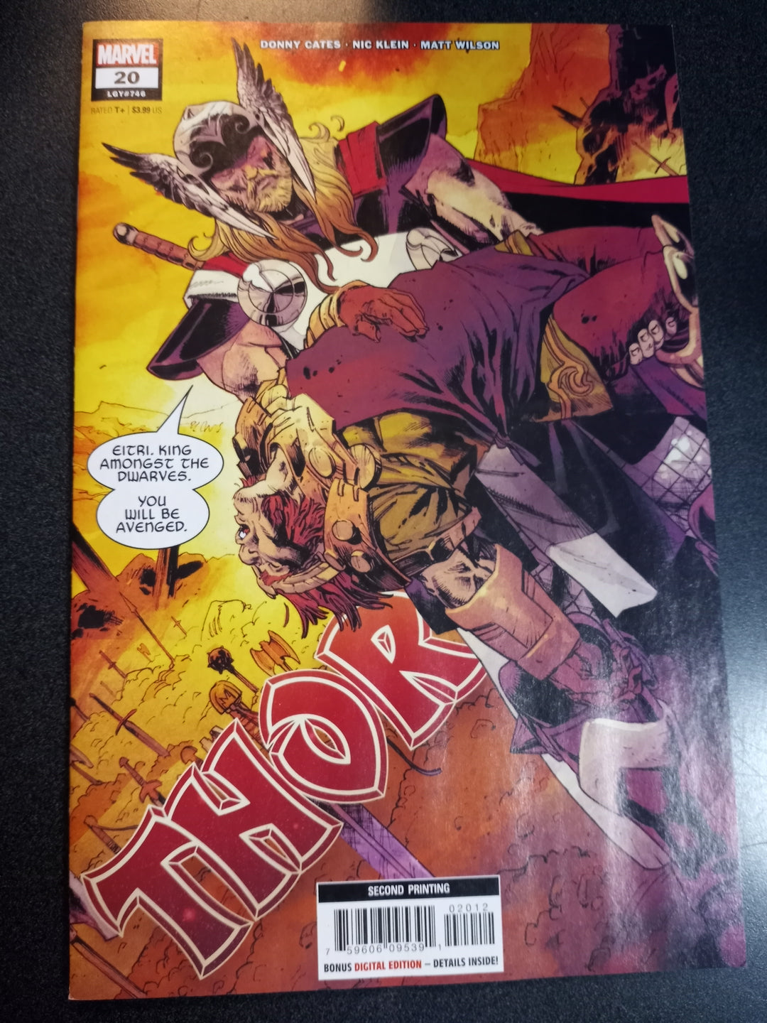 Thor #20 2ND Printing Klein Variant