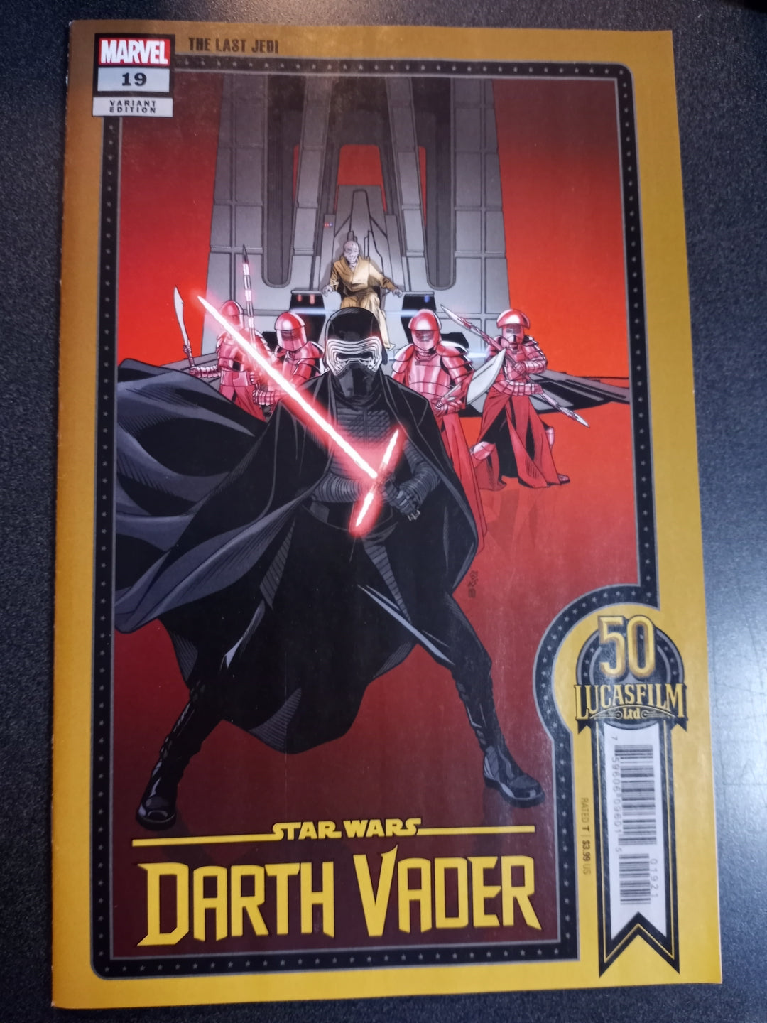 Star Wars Darth Vader #19 Sprouse Lucasfilm 50Th Var