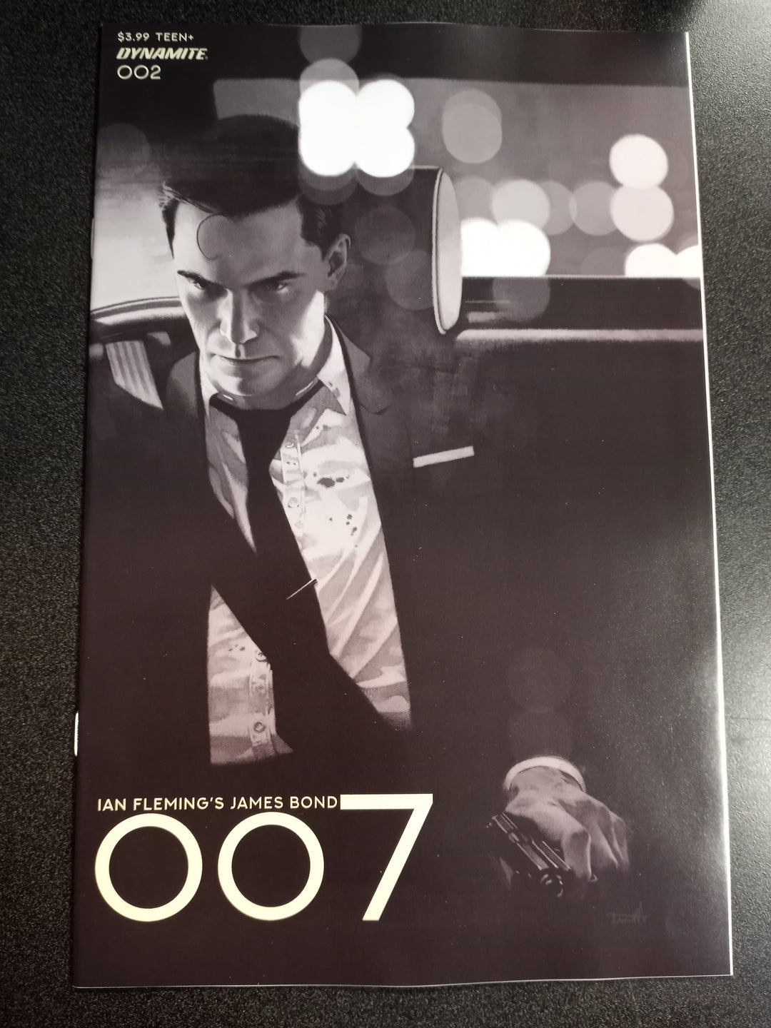 007 #2 Cover M 7 Copy Foc Variant Edition Aspinall Black & White