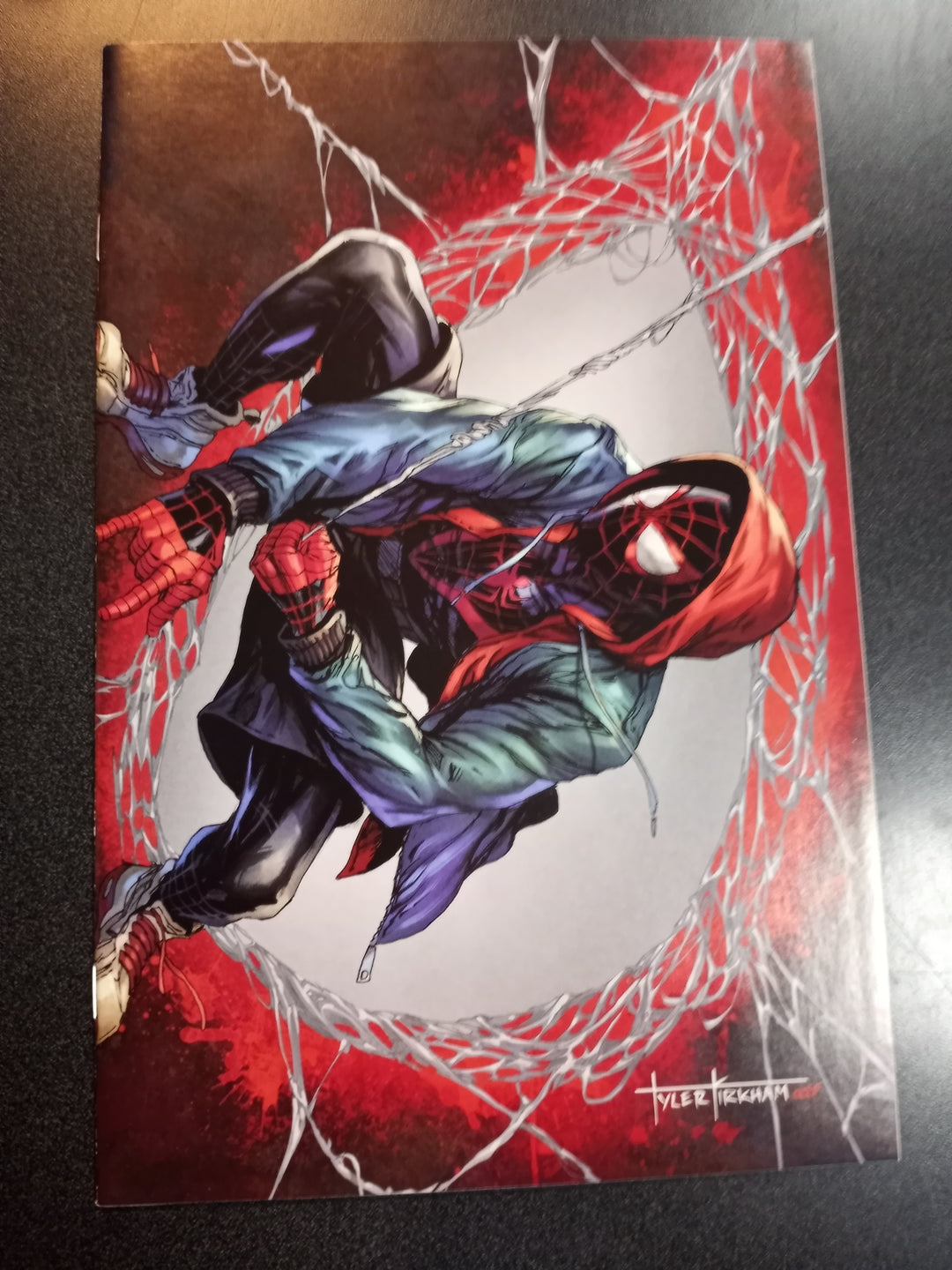 Miles Morales #23 Tyler Kirkham Virgin Art Variant
