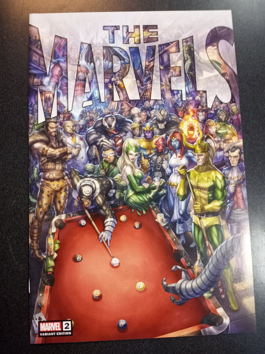 The Marvels #2 Alan Quah Trade Dress Variant