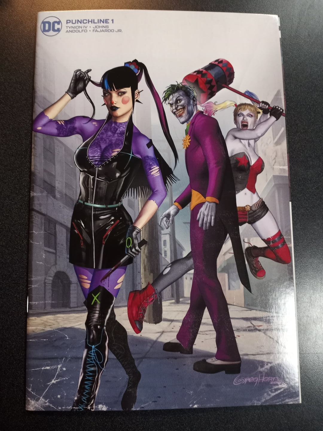 Punchline #1 Greg Horn Minimal Trade Variant