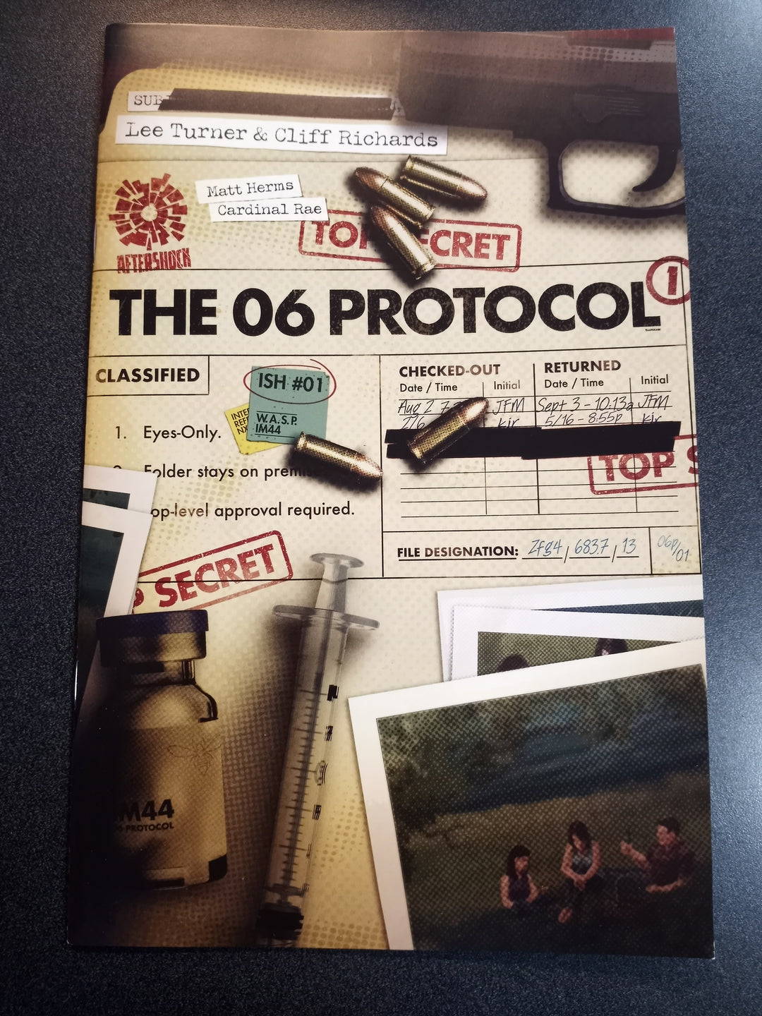 06 Protocol #1 Cover B 15 Copy Variant Edition Wooton