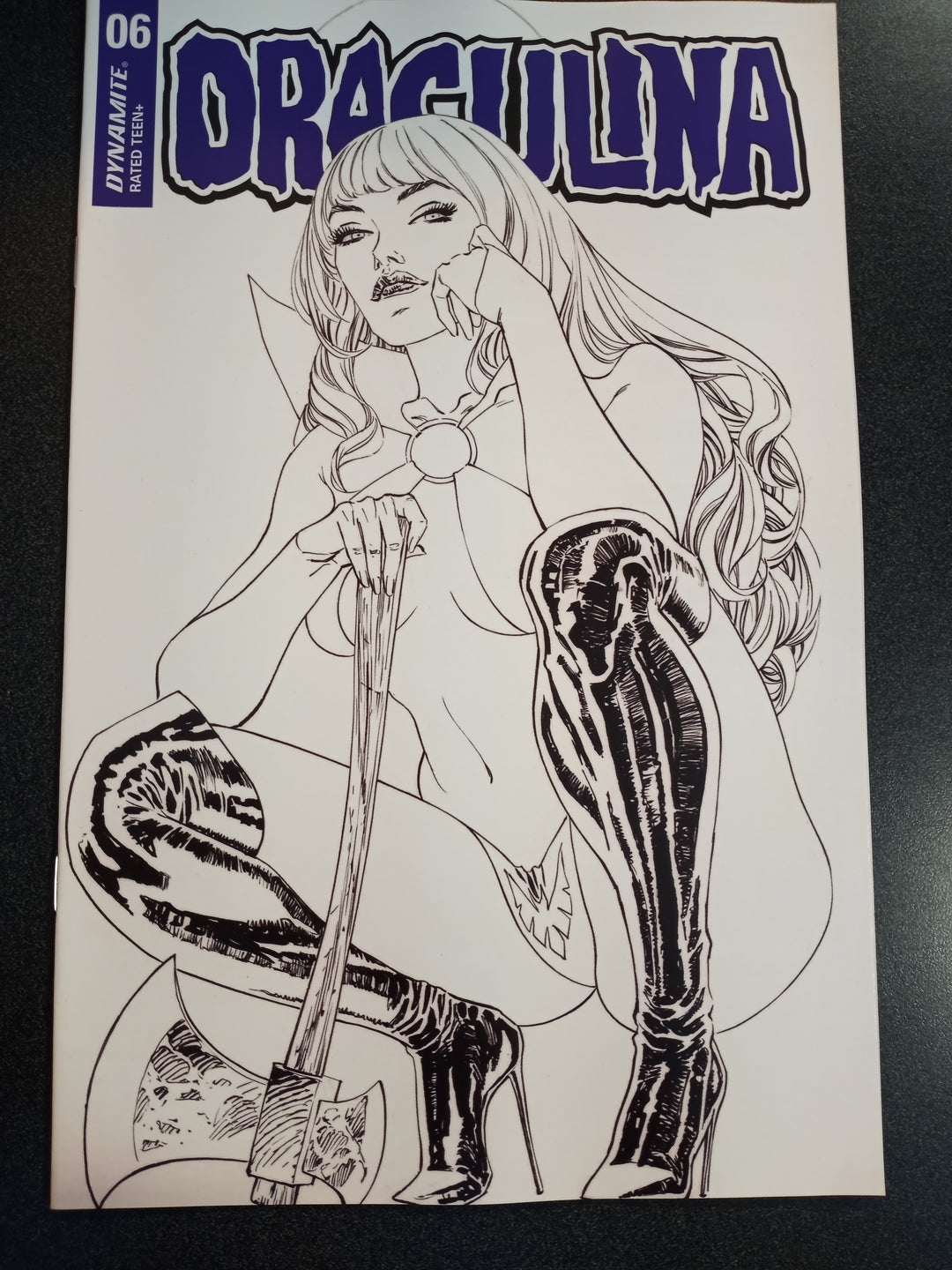 Draculina #6 Cover G 20 Copy Variant Edition March Black & White
