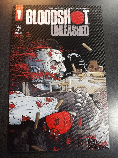 Bloodshot Unleashed #1 1:250 Carbon Fiber Variant