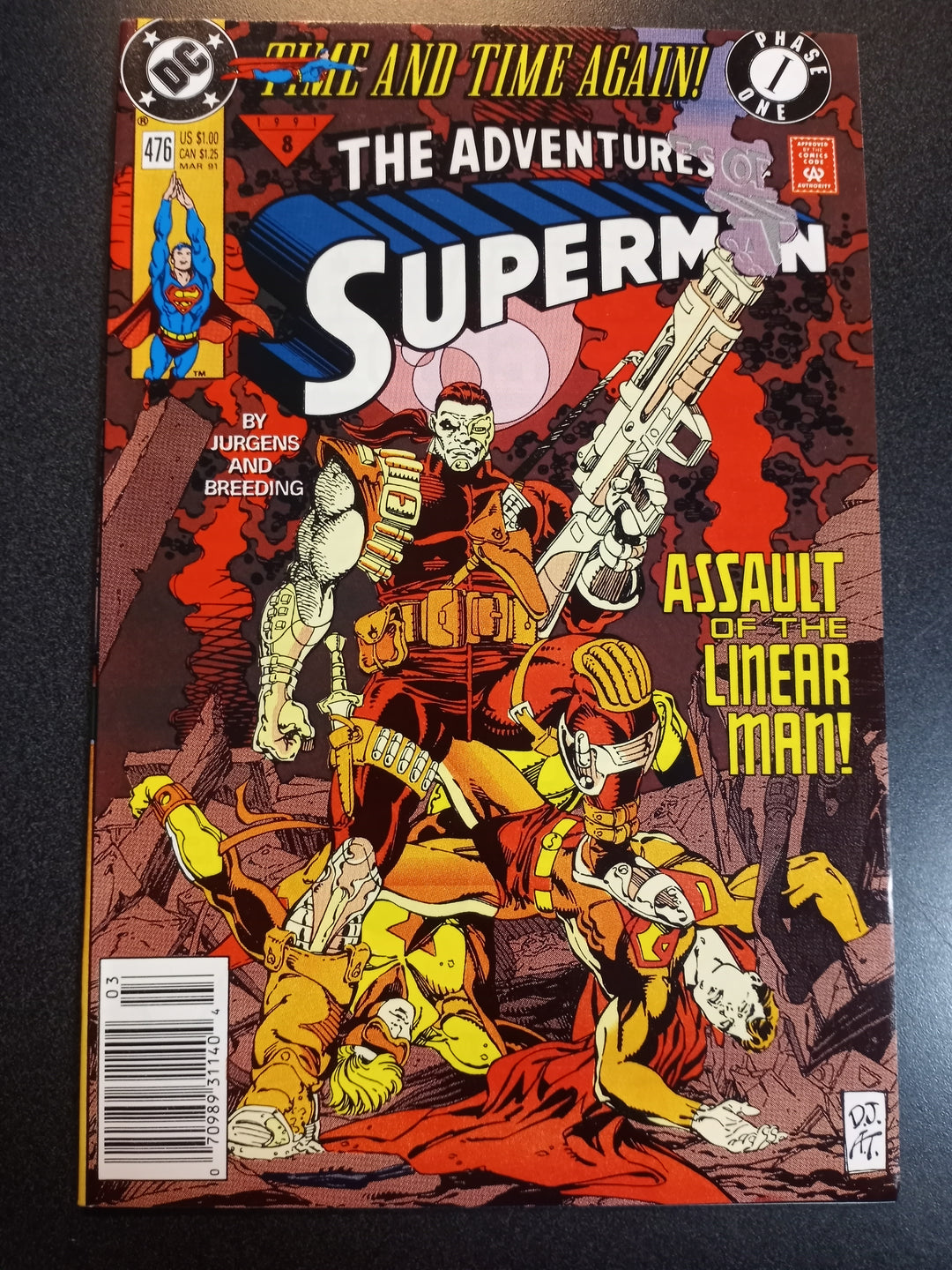 Adventures of Superman #476 (Newsstand) VF/NM