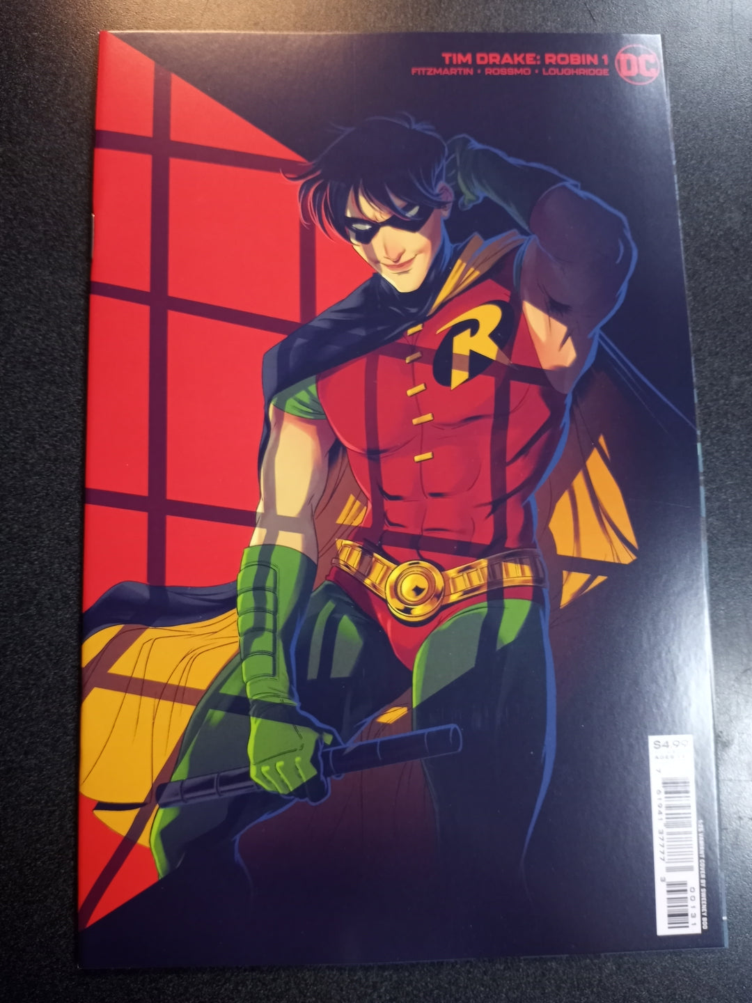 Tim Drake Robin #1 Cover D 1 in 25 Sweeney Boo Debut Era Card Stock Variant