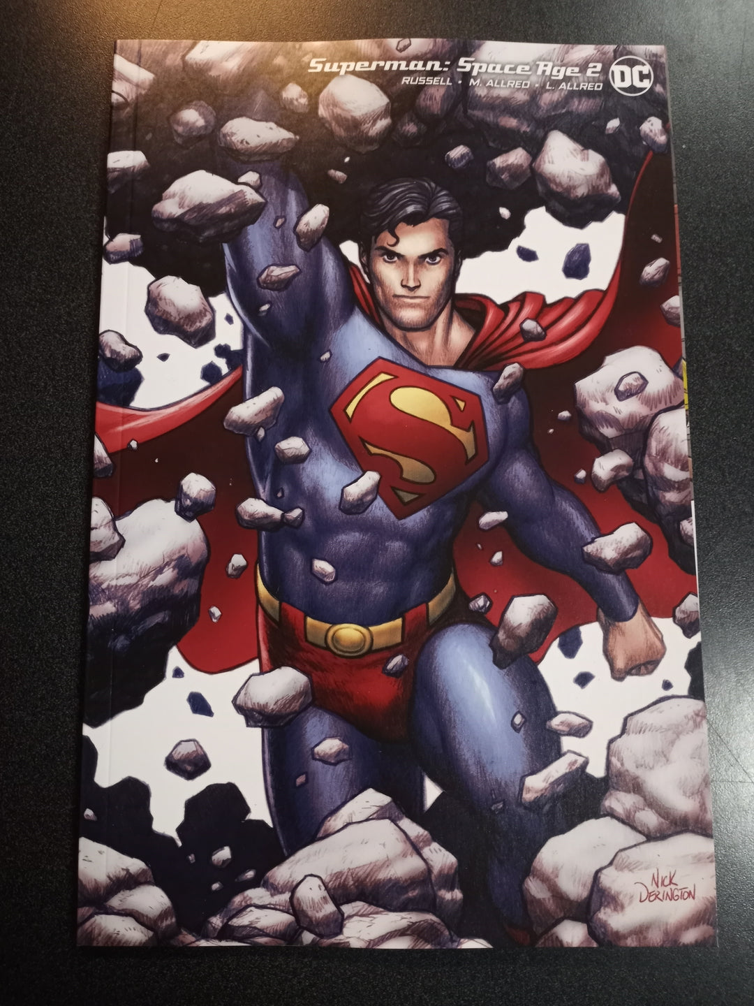 Superman Space Age #2 (Of 3) Cover C 1 in 25 Nick Derington Variant