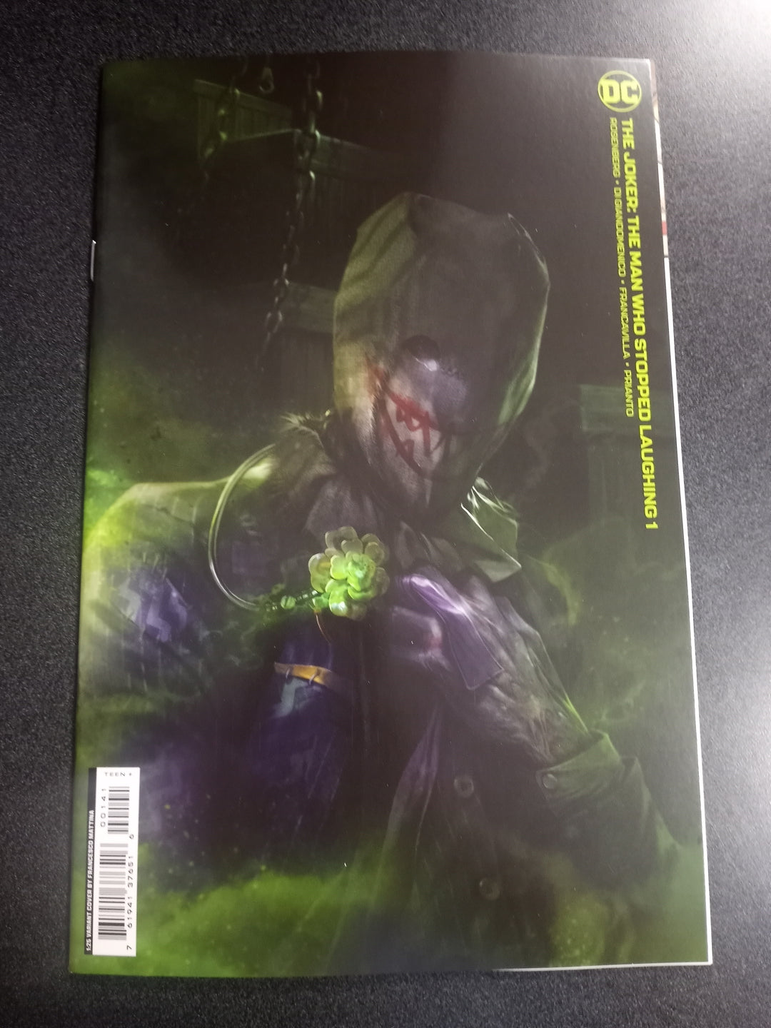 Joker The Man Who Stopped Laughing #1 Cover F 1 in 25 Francesco Mattina Variant