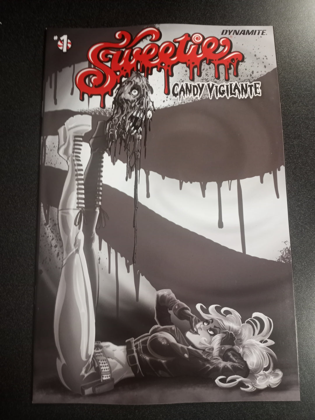 Sweetie Candy Vigilante #1 Cover H 10 Copy Foc Variant Edition Zornow Black & White