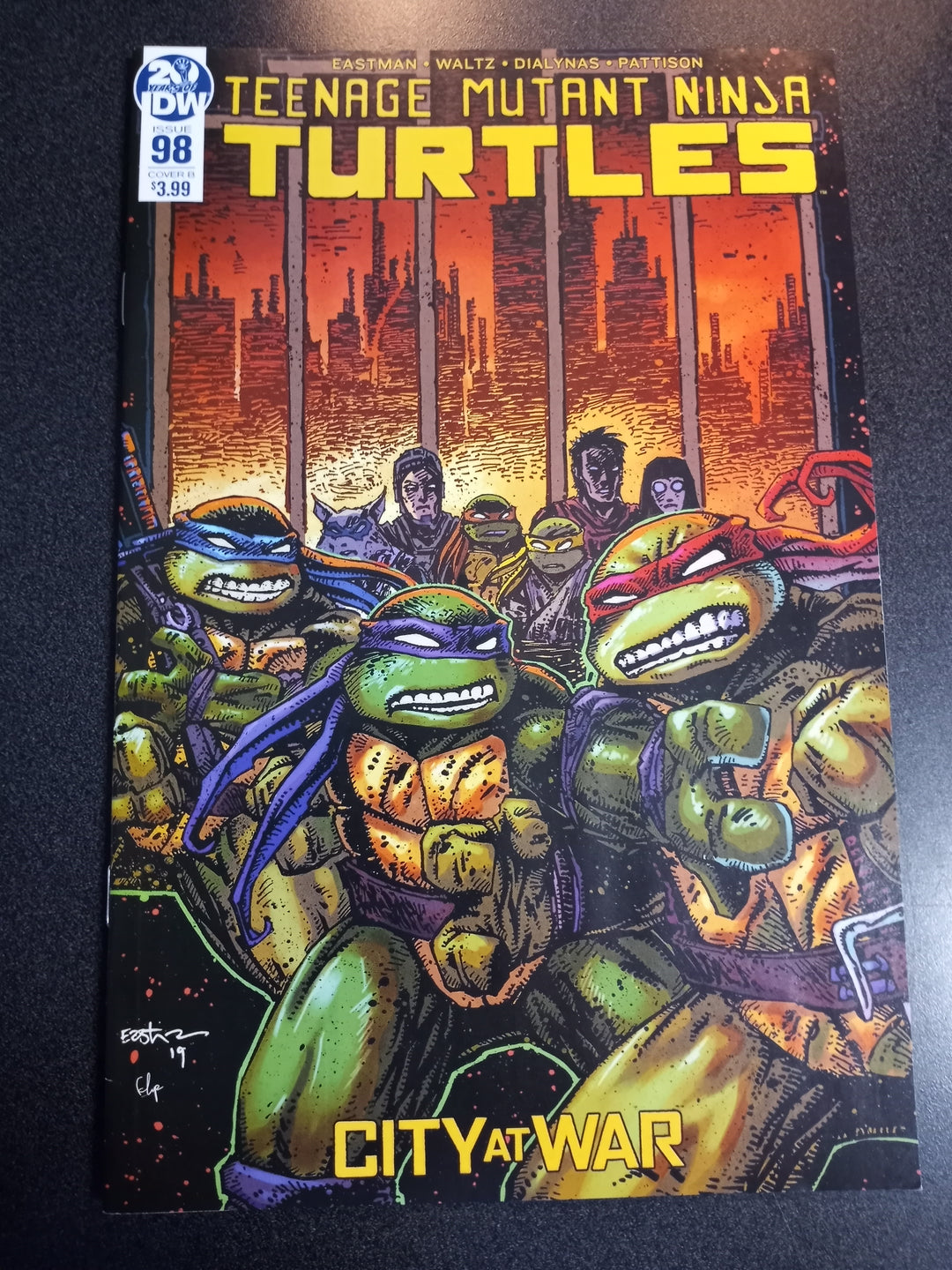 Teenage Mutant Ninja Turtles Ongoing #98 Cover B Eastman