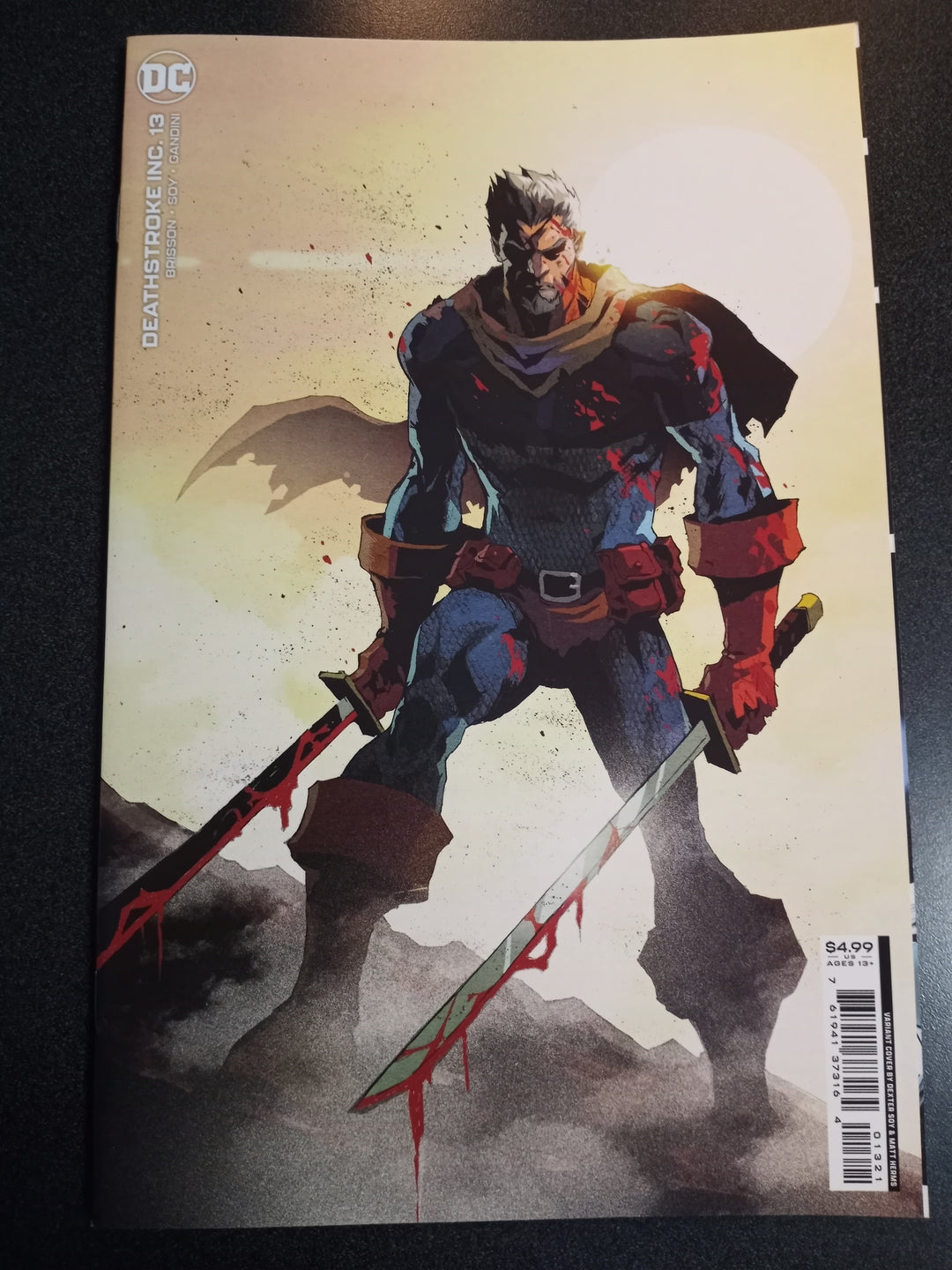 Deathstroke Inc #13 Cover B Dexter Soy Card Stock Variant