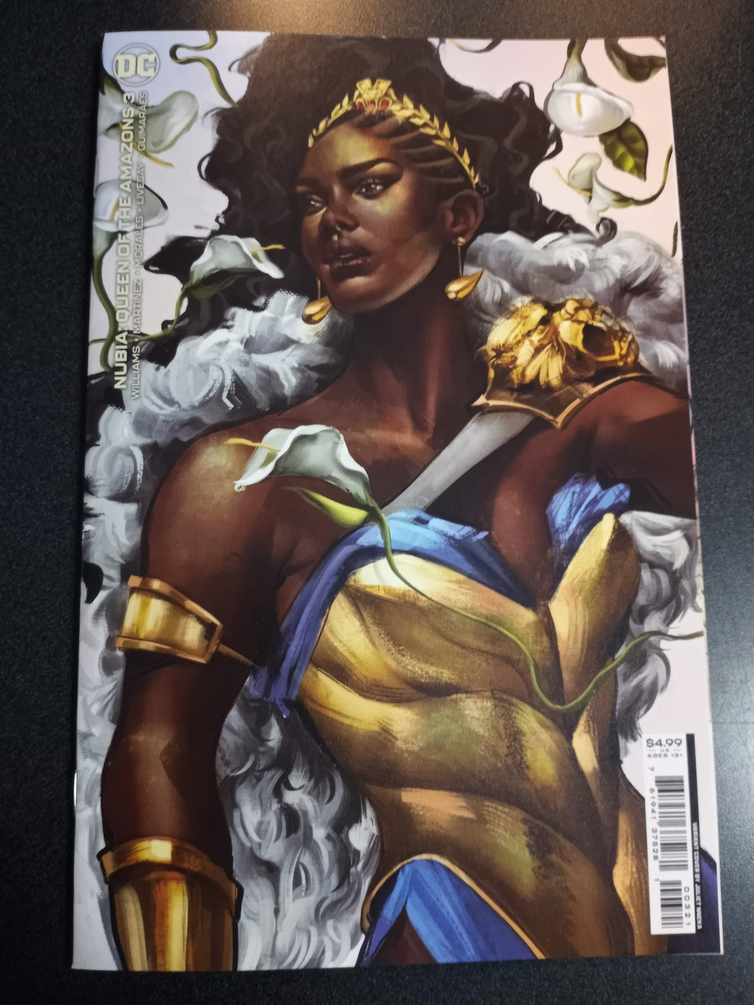 Nubia Queen Of The Amazons #3 (Of 4) Cover B Juliet Nneka Card Stock Variant