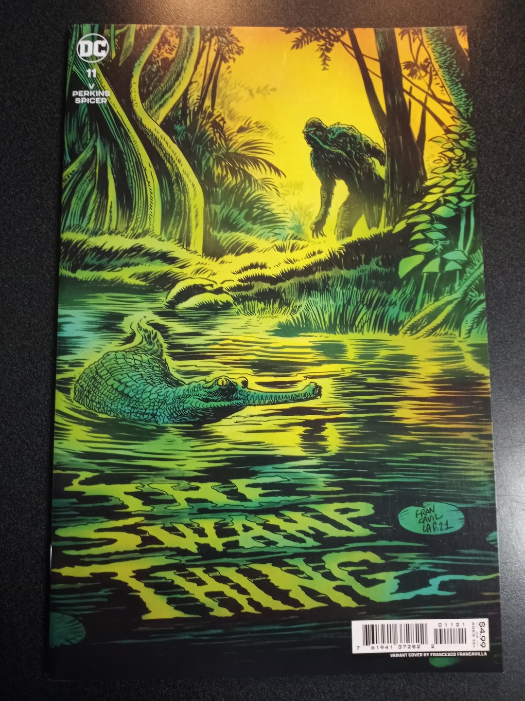 Swamp Thing #11 (Of 16) Cover B Francesco Francavilla Card Stock Variant