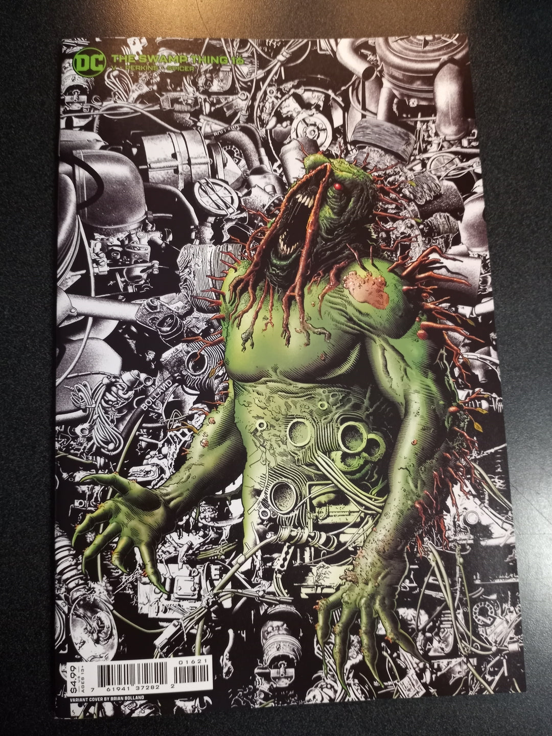 Swamp Thing #16 (Of 16) Cover B Brian Bolland Card Stock Variant