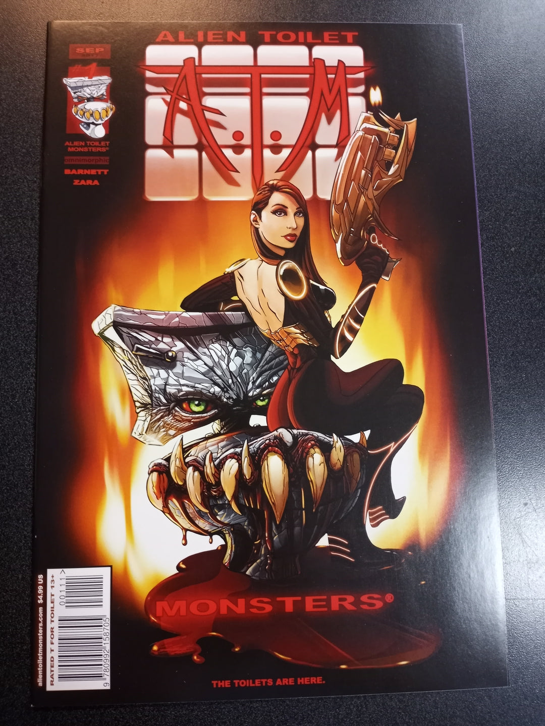 Alien Toilet Monsters #1 Cover A