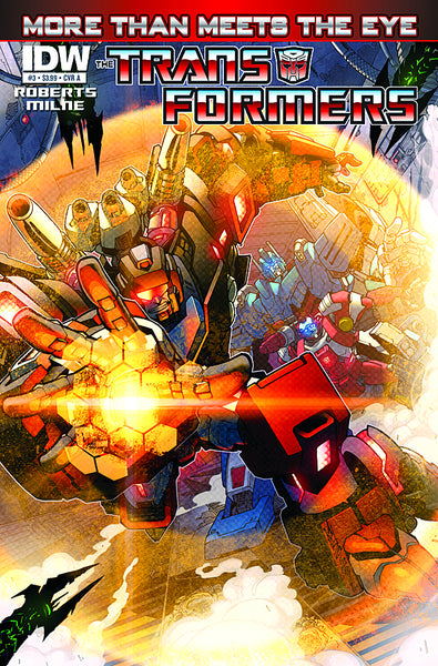Transformers More Than Meets Eye #3 10 Copy Variant