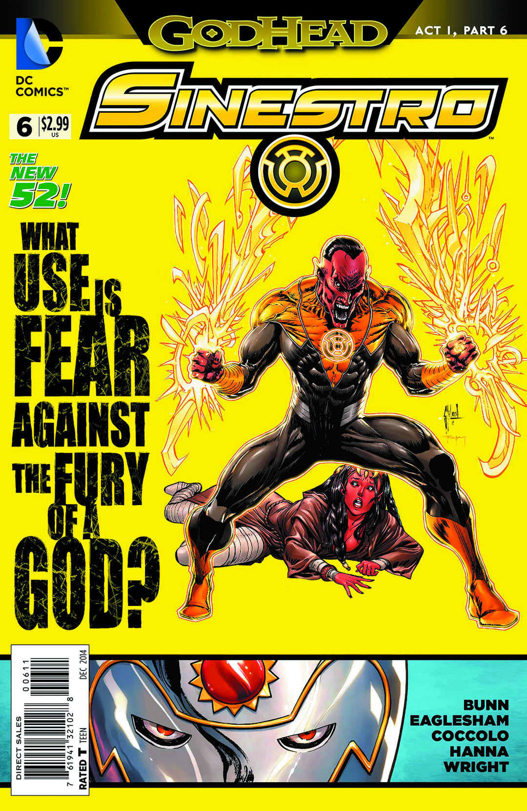 Sinestro #6 (Godhead)