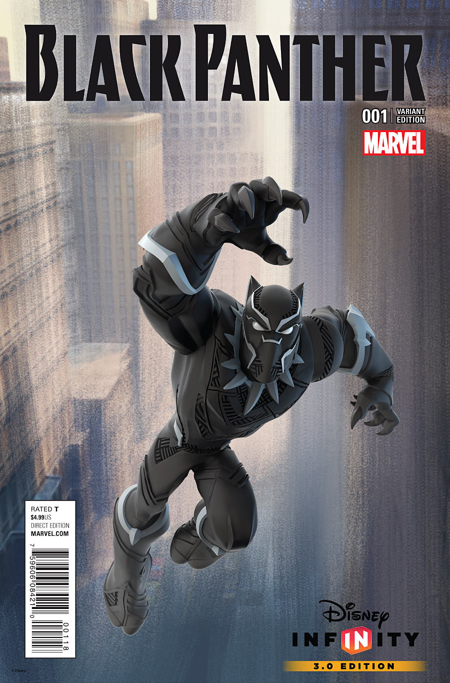 Black Panther #1 Disney Infinity Game Variant