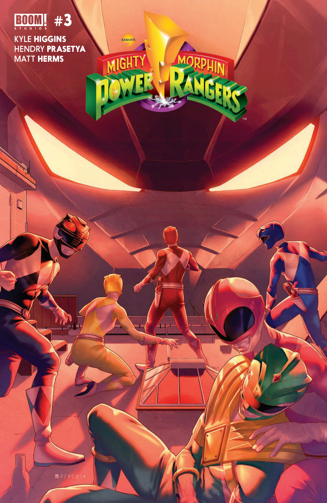 Mighty Morphin Power Rangers #3 Main Cover