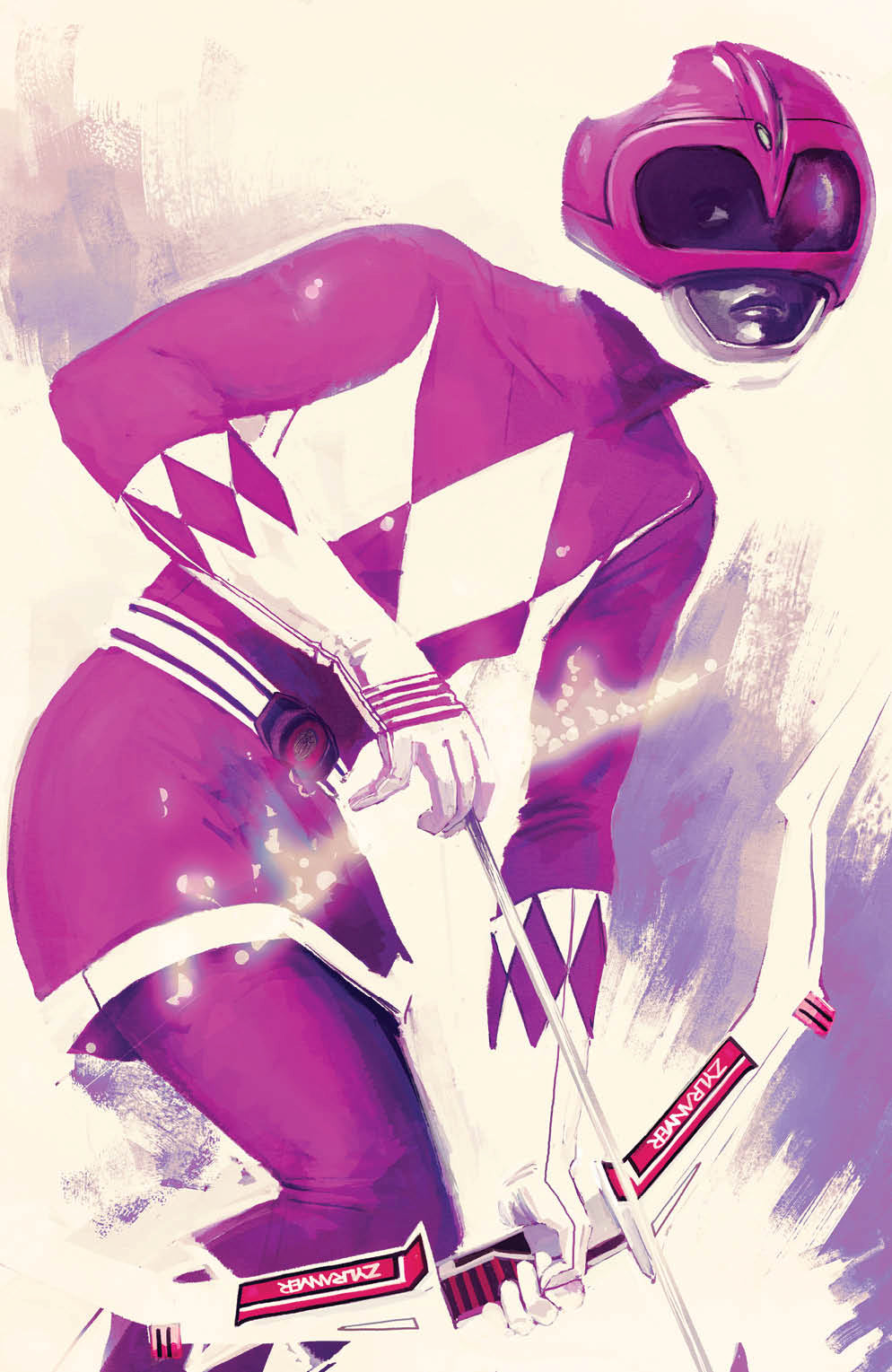 Power Rangers Pink #1 1:50 Variant Hans Variant