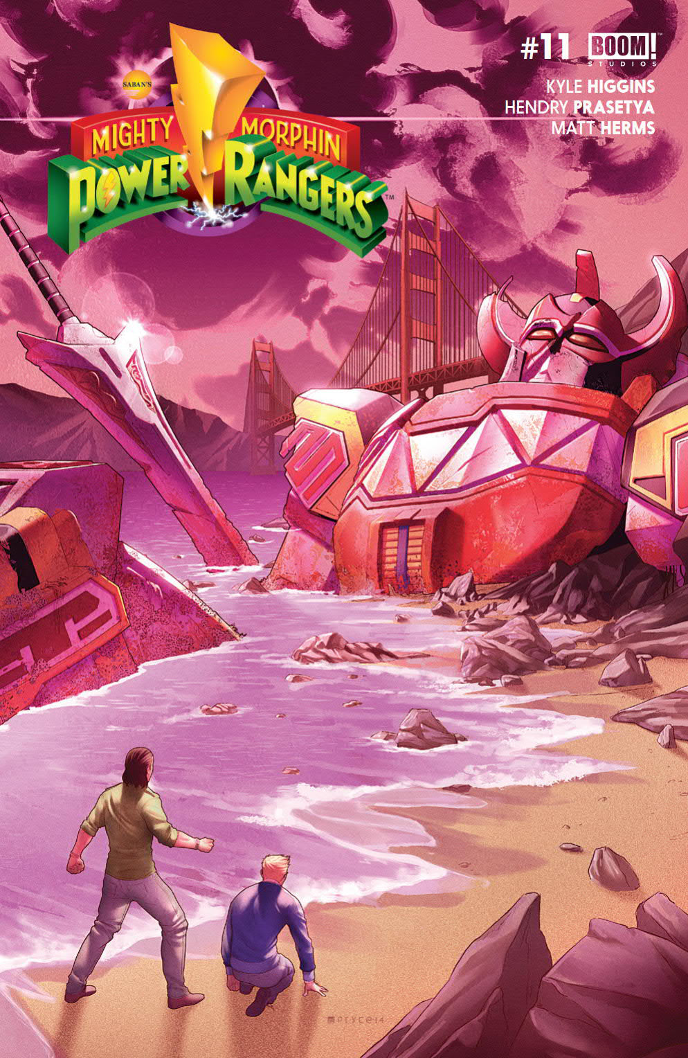 Mighty Morphin Power Rangers #11 Main Cover