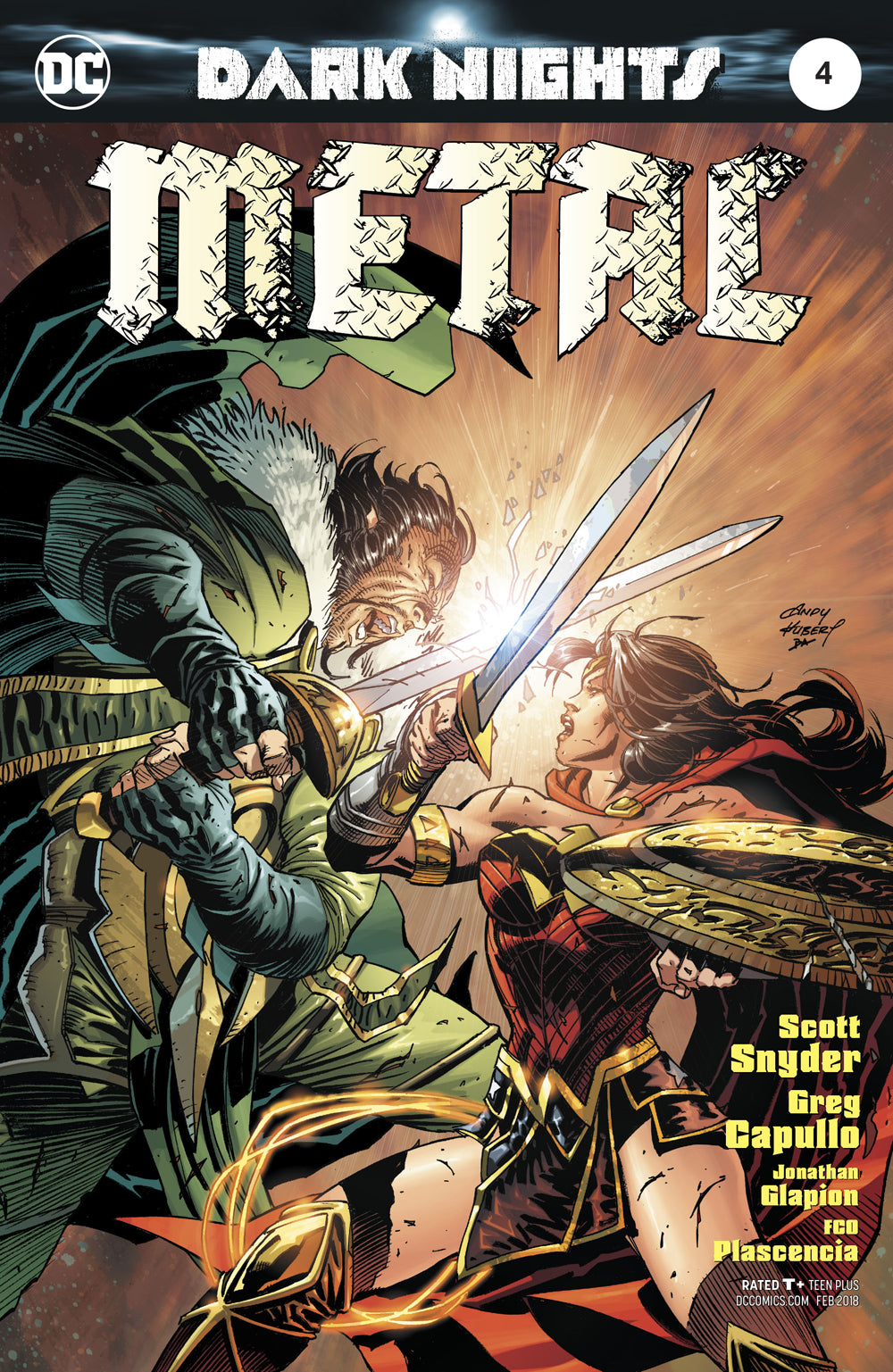 Dark Nights Metal #4 (Of 6) Kubert Variant Edition