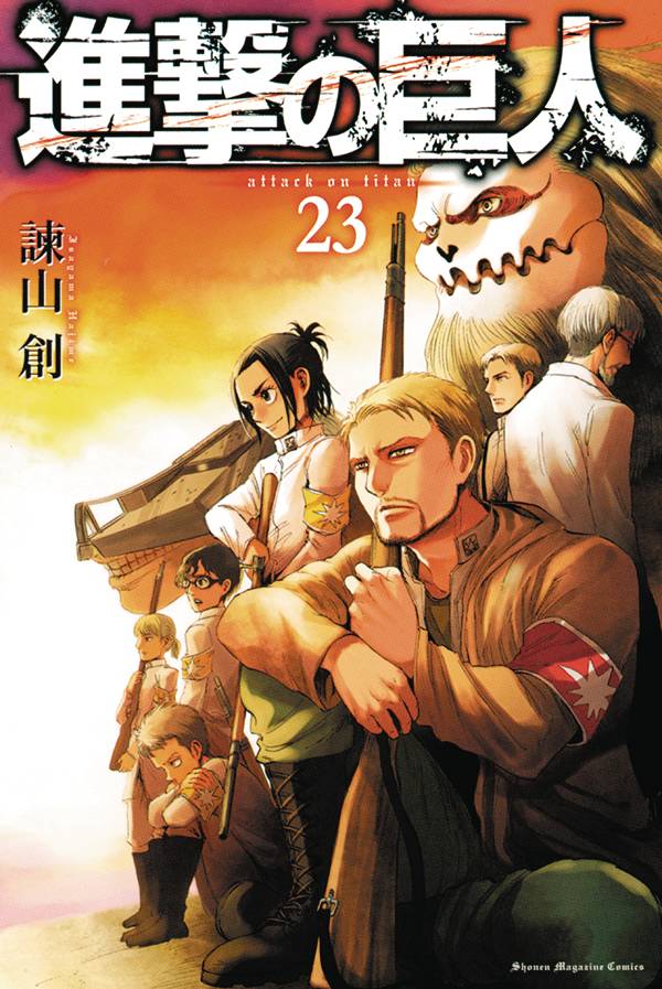 Attack On Titan Graphic Novel Volume 23